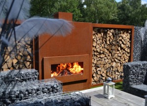 Houtopslag Zeno Garden Divider 100mm - Zeno Products