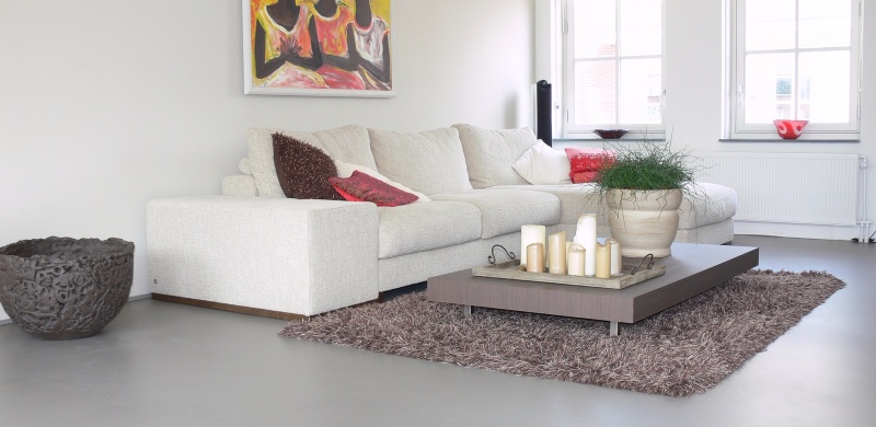 Verwarmde gietvloer | Motion gietvloeren