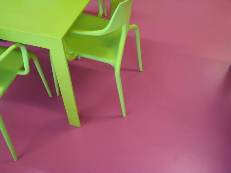 Kleurrijke gietvloeren | Motion gietvloeren