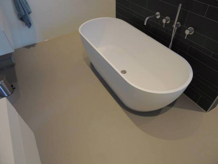 Vloeistofdichte gietvloer | Motion gietvloeren