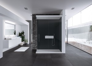 Cabine met walk in shower | Kinedo