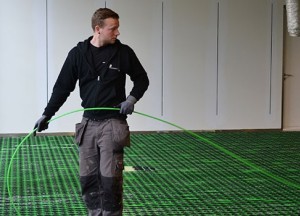 Dunne vloerverwarming | WARP Systems