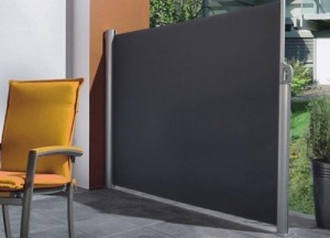 Oprolbaar wind terrasscherm | ZONZ - ZONZ sunsails