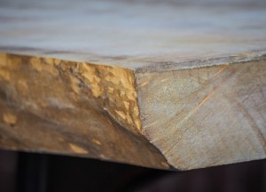 Buitentafel Elmwood boomstam | Woodindustries