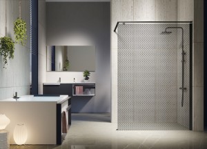 Kuadra H Design douchewand | Novellini - Novellini