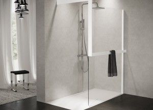 Kuadra H Kit Frame douchewand | Novellini