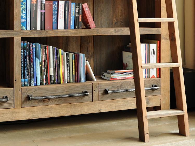 Boekenkast van Barnwood | RestyleXL