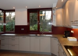 Gekleurde aluminium achterwand | Bokmerk - Bokmerk