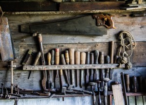 Industriële loftdeur wrakhout