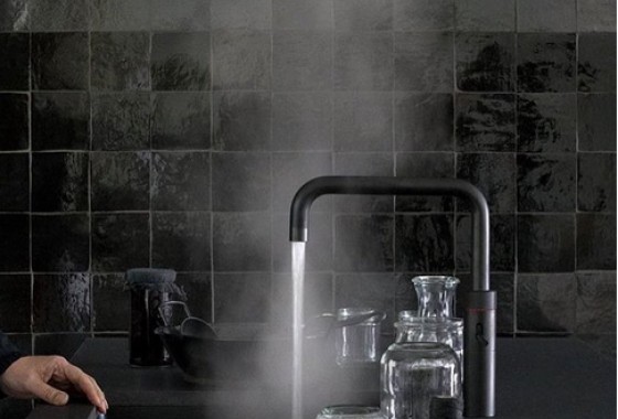 Kokendwaterkraan in zwart | Quooker - Quooker
