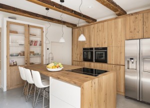 Eiken keuken met massief werkblad | RestyleXL - RestyleXL