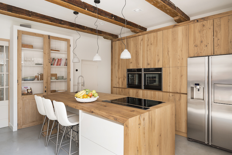 Eiken keuken met massief werkblad | RestyleXL