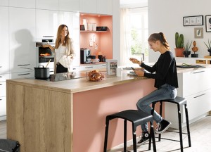Moderne keuken in pastelkleur | Schüller