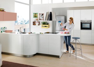 Keuken met ronde kasten | Schüller - 