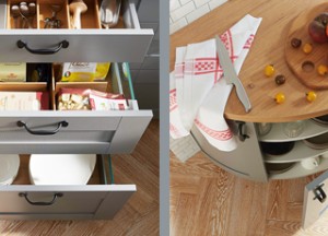 Keuken met ronde kasten | Schüller