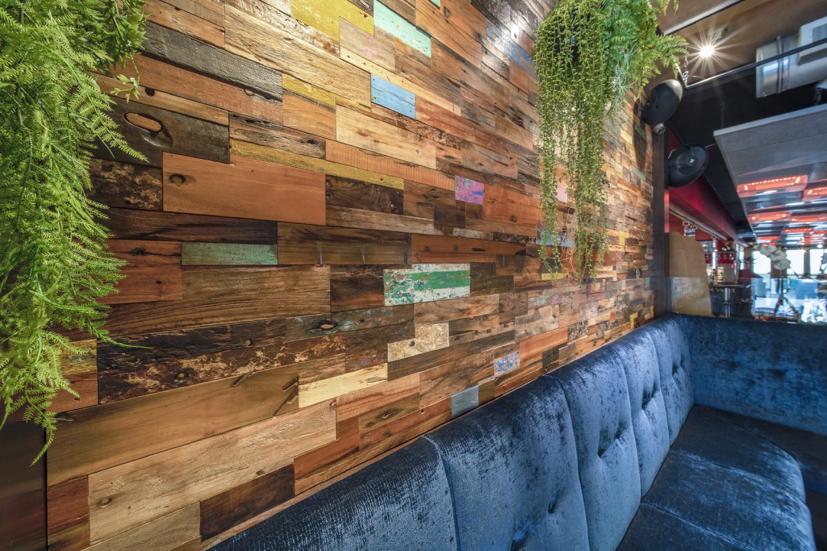 Teakwall Scrapwood pannel Art Mat