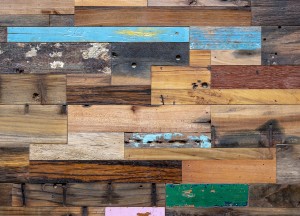 Teakwall Scrapwood pannel Art Mat