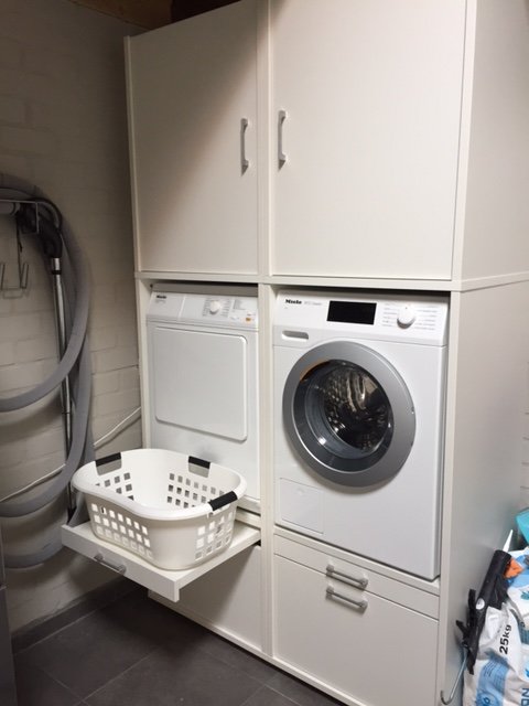 Wasmachinekast bijkeuken | Wastoren.nl