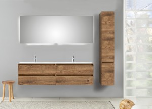 Badmeubel met krion wastafel, Contigo - krion | Pelipal