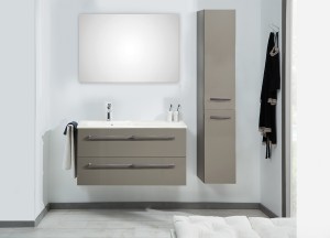 Badkamermeubel mineraalmarmer wastafel Delta 1 | Pelipal