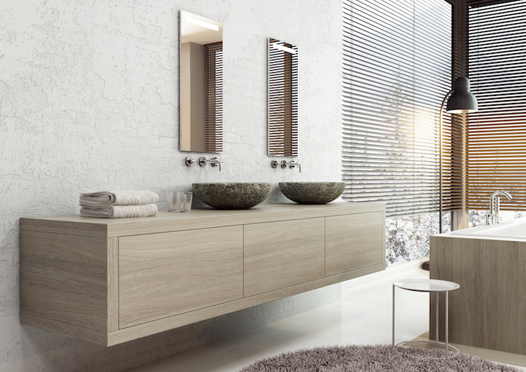 Duoset waskom Basaltrock