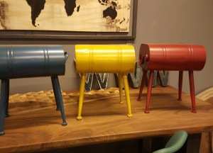 Industrieële stalen kruk - Woodindustries