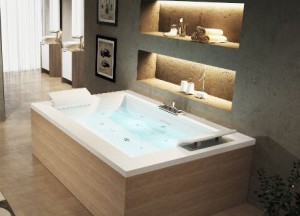 Rechthoekig bad voor twee personen | Novellini - Novellini