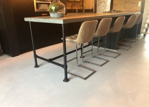 Gietvloer met betonlook | Unica-Vloeren