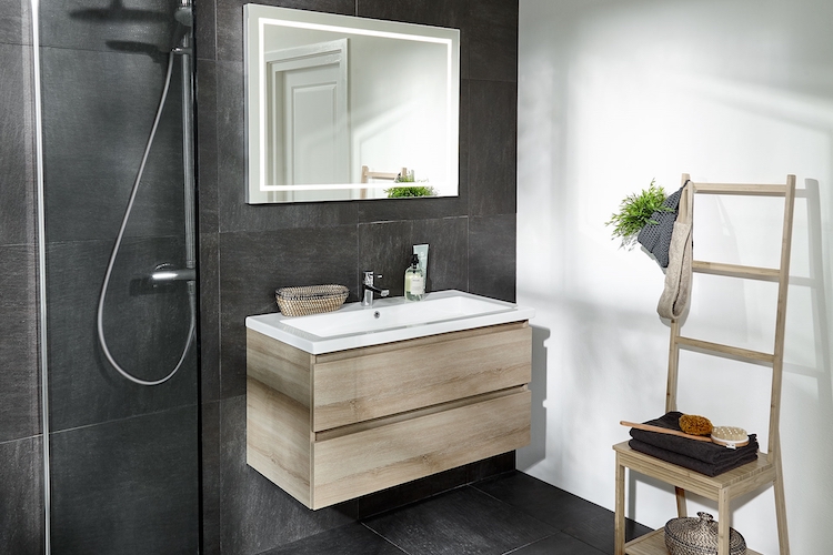 Badmeubel met keramisch wastafelblad | Primabad