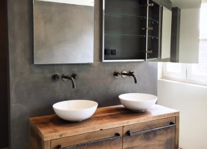 Uniek badmeubel van oud hout | RestyleXL - RestyleXL