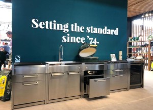 Buitenkeuken met green egg | Steel - Steel