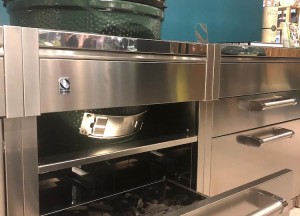 Buitenkeuken met green egg | Steel