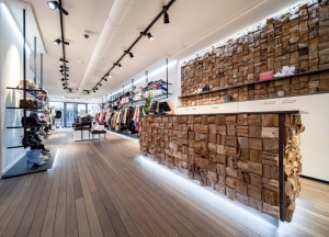 Teakwall wandbekleding