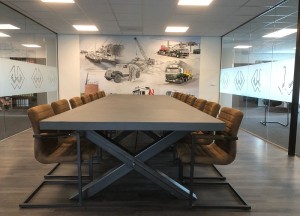 Beton vergadertafel - Woodindustries