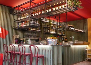 vintage wandbekleding staal - Woodindustries