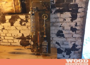 Industriële lamp voor mancave - Woodindustries