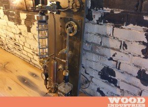 Industriële lamp voor mancave