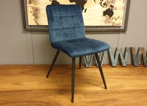 Stoel woody blauw - Woodindustries