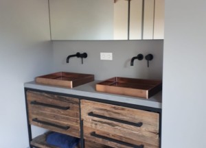 Badkamermeubel beton