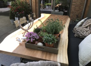 Boomstamtafel voor buiten - Woodindustries