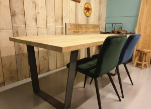Eiken eetkamer tafel - Woodindustries