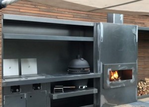 Buitenkeuken met haard | Zeno - Zeno Products