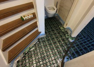 Verwarmde toiletvloer | WARP Systems - WARP Systems