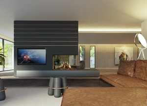 Roomdivider Gashaard Kalfire GP115/75R - Kalfire Fireplaces