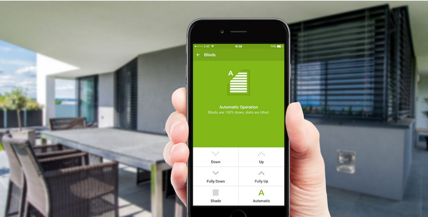 Rolluik met motor | Loxone