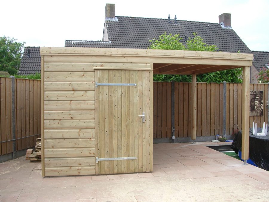 Houten berging | MG Houtbouw