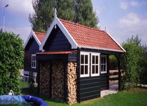 Houten berging | MG Houtbouw