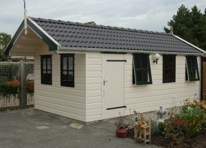 Houten gastenverblijf | MG Houtbouw