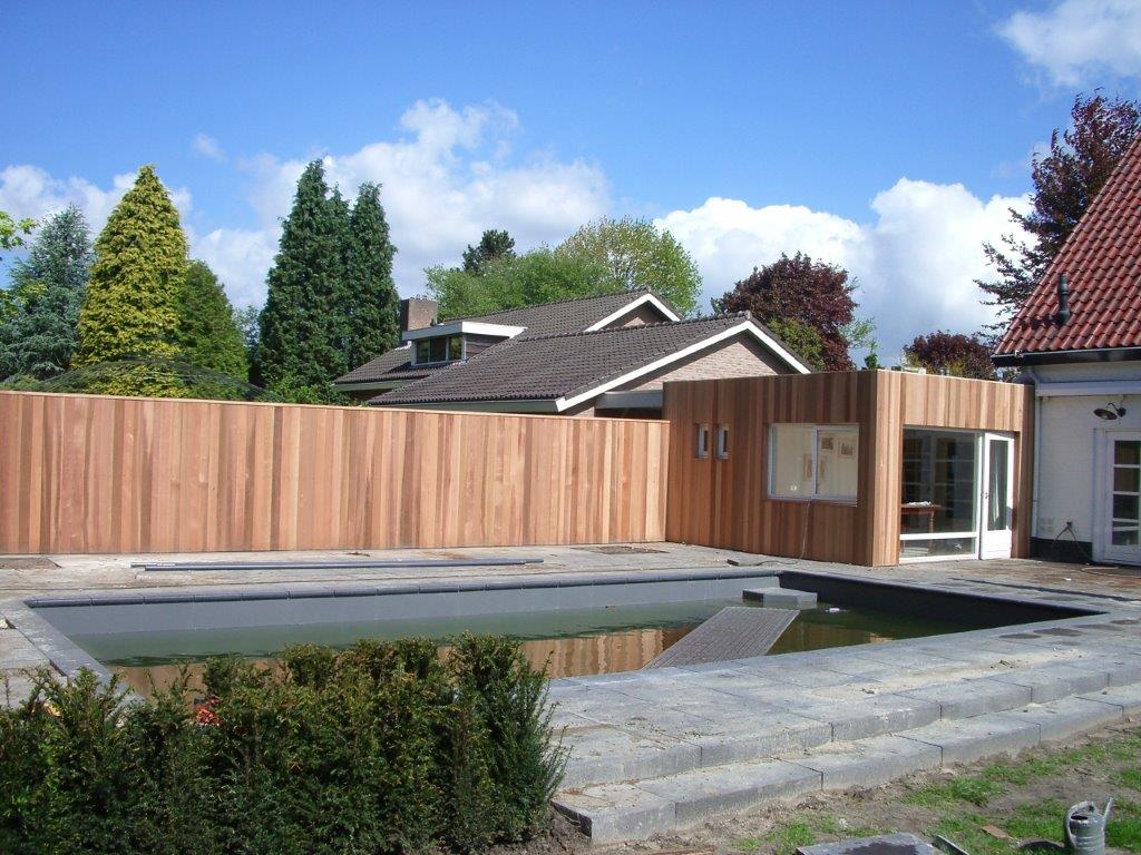 Houten poolhouse | MG Houtbouw