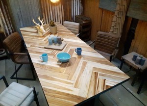 Visgraat tafel | Woondindustries